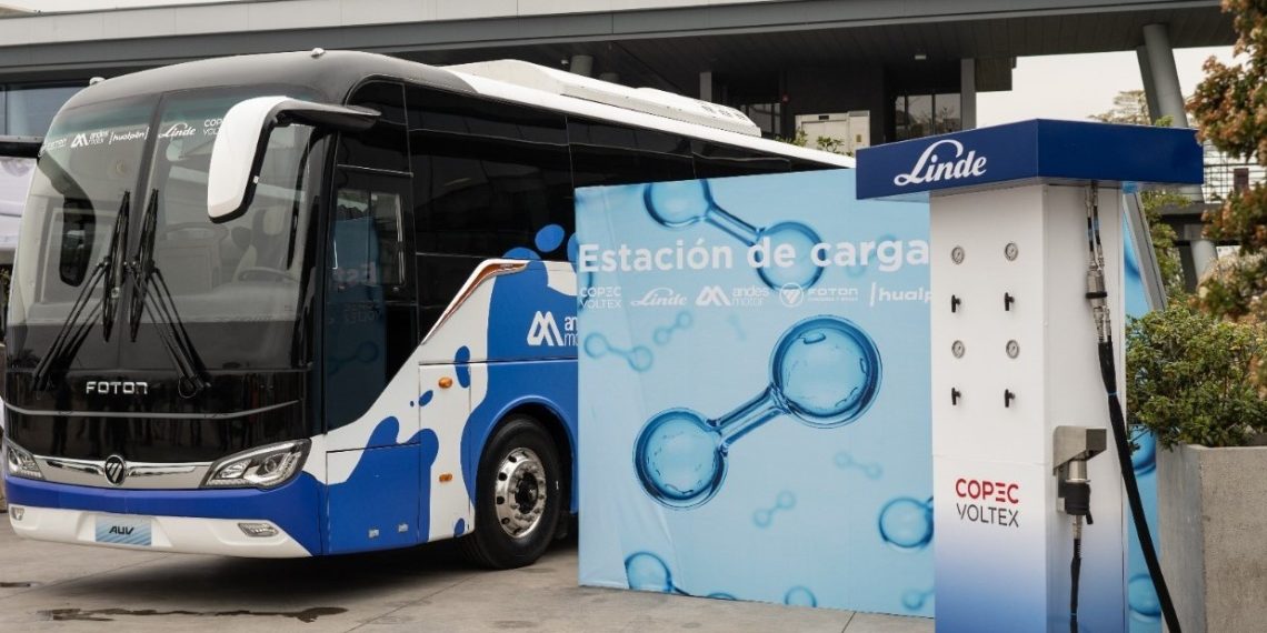 Proyecto piloto H2 bus Chile