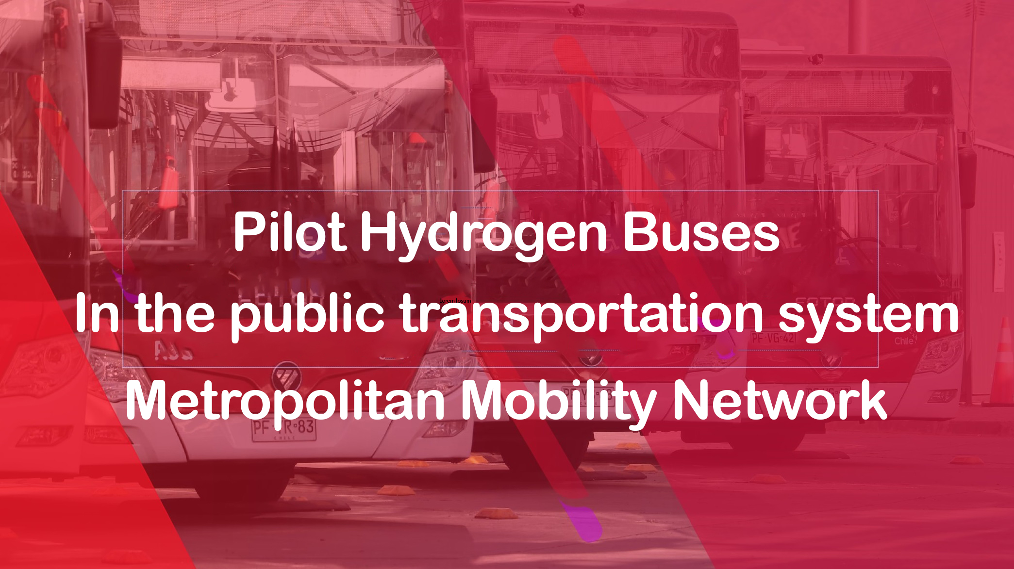 Pilot project H2 bus Chile